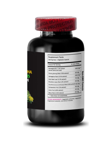 Suplementos Adaptógenos SWAN LIFE - Raíz de Eleutherococcus, Ashwagandha, Maca Suplementos Adaptógenos SWAN LIFE - Raíz de Eleutherococcus, Ashwagandha, Maca