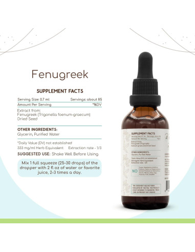 Extracto de Fenogreco HerbEra 59.15 ml - Gotas Naturales