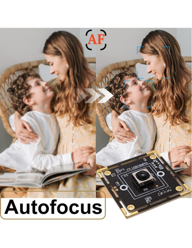 Módulo de Cámara USB Autofocus SVPRO 16MP IMX298 para PC