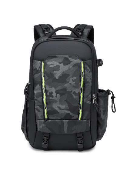 Mochila para Cámara SAKIZITO Waterproof 15.6" DSLR Negro-Verde Mochila para Cámara SAKIZITO Waterproof 15.6" DSLR Negro-Verde
