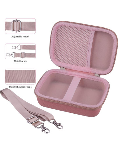 Funda Dura Khanka para Cámara Kodak Smile+ Rosa 16.8x12.5cm