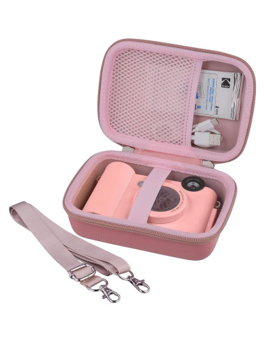 Funda Dura Khanka para Cámara Kodak Smile+ Rosa 16.8x12.5cm