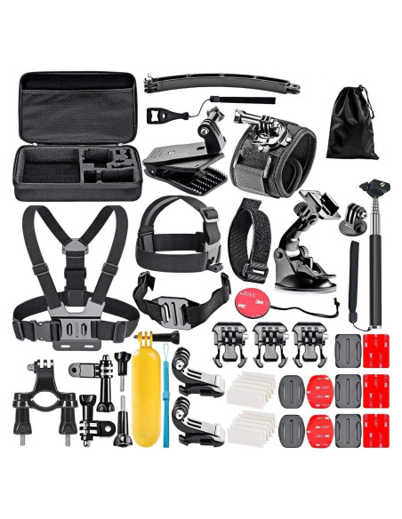 Kit de Accesorios para Cámara de Acción Navitech 50-en-1 Kit de Accesorios para Cámara de Acción Navitech 50-en-1