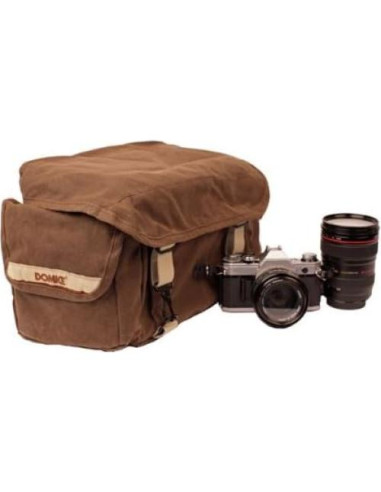 Funda para cámara Domke F-2 Classic Waxwear Marrón