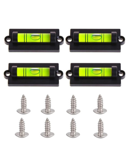 Niveles Estándar para RV SIZIKJXGHWYI con Tornillo 4 Pcs Niveles Estándar para RV SIZIKJXGHWYI con Tornillo 4 Pcs