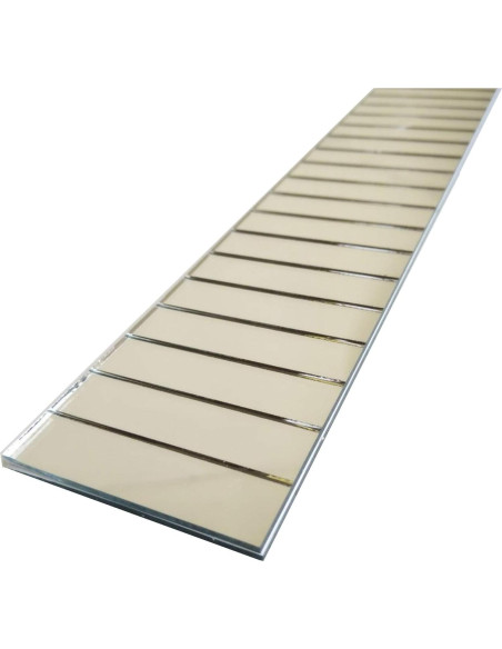 Azulejos de Espejo Autoadhesivos ACFENG 141PCS Plata 5.08x1.27cm Azulejos de Espejo Autoadhesivos ACFENG 141PCS Plata 5.08x1.27cm