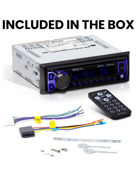 BOSS Audio 595BRGB Estéreo Automóvil Bluetooth CD USB BOSS Audio 595BRGB Estéreo Automóvil Bluetooth CD USB