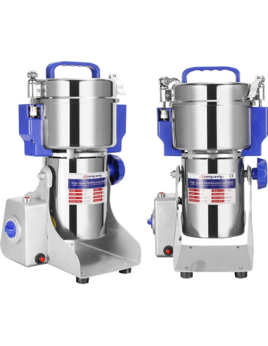 Molinillo de Granos Moongiantgo 1500g 3000W Acero Inoxidable