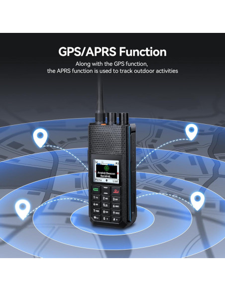 Retevis H1 Radio DMR Doble Banda con GPS y Batería 2900mAh Retevis H1 Radio DMR Doble Banda con GPS y Batería 2900mAh