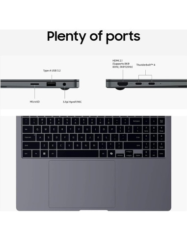 Laptop Samsung Galaxy Book4 Pro 16" Intel Core i7 1TB 3K AMOLED