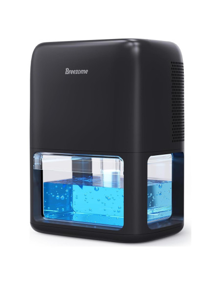 Deshumidificador BREEZOME 1.8L Portátil Silencioso Negro Deshumidificador BREEZOME 1.8L Portátil Silencioso Negro