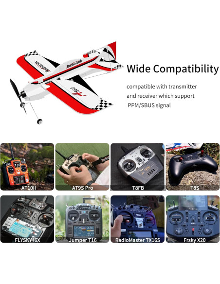 Avión RC Radiolink A560 PNP 580mm 6 Modos de Vuelo Avión RC Radiolink A560 PNP 580mm 6 Modos de Vuelo