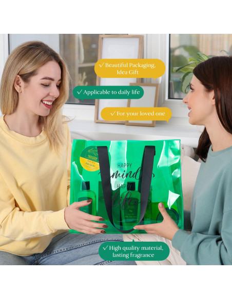 Cesta de Regalo Spa Saint Roy 13 Piezas Eucalipto y Menta Cesta de Regalo Spa Saint Roy 13 Piezas Eucalipto y Menta