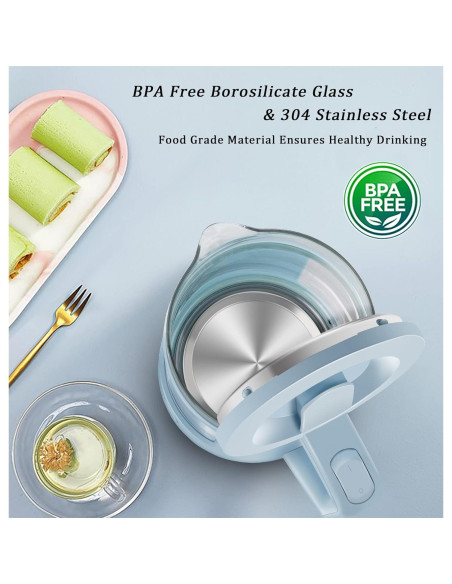 Hervidor Eléctrico DEZIN DZ350B 1.5L Doble Pared LED Bicolor Hervidor Eléctrico DEZIN DZ350B 1.5L Doble Pared LED Bicolor