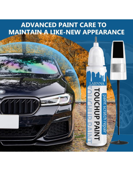 Pintura de Retoque LABNNA Onyx Black 0.4 Fl Oz para GMC Pintura de Retoque LABNNA Onyx Black 0.4 Fl Oz para GMC