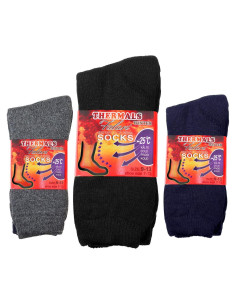 Paquete de 6 Calcetines Térmicos Falari para Hombre 9-13