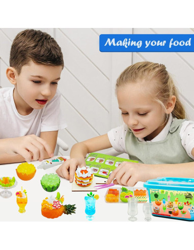 Kit de Manualidades Mini Postres Sendhjurf 300g 8+ Años