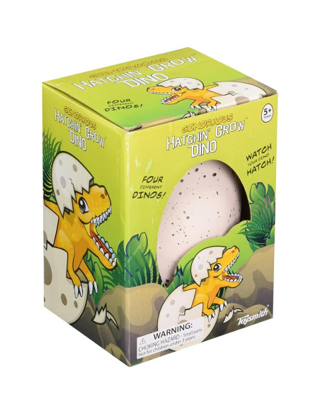 Huevo de Dinosaurio Gigante Toysmith que Crece 11.43 cm Huevo de Dinosaurio Gigante Toysmith que Crece 11.43 cm