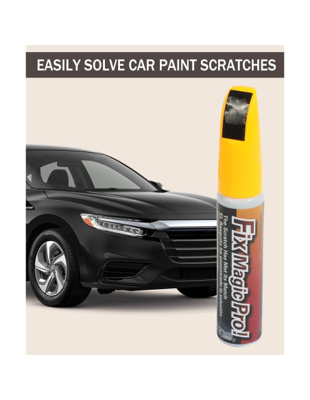 Bolígrafo Reparador de Rayones de Pintura Zlirfy 12ml Negro Bolígrafo Reparador de Rayones de Pintura Zlirfy 12ml Negro