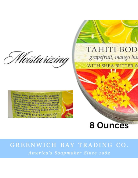 Manteca Corporal Greenwich Bay Trading 227g - Hidratación Tropical Manteca Corporal Greenwich Bay Trading 227g - Hidratación Tropical