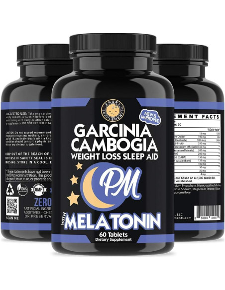 Garcinia Cambogia PM Angry Supplements 60 Cápsulas Pérdida de Peso Garcinia Cambogia PM Angry Supplements 60 Cápsulas Pérdida de Peso