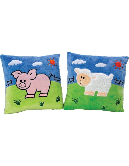 Cojines de Animales de Granja Kaplan - Set de 5 Multicolor Cojines de Animales de Granja Kaplan - Set de 5 Multicolor
