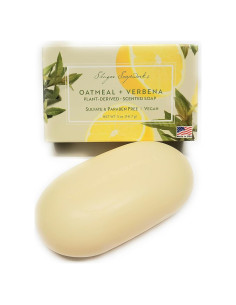 Jabón de Avena y Verbena Shugar Soapworks 142g Vegano