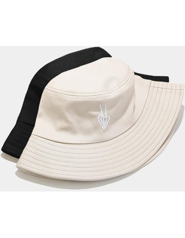 Sombrero de Cubo Unisex XYIYI 2 Pack Protección Solar