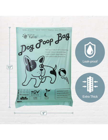Bolsas Compostables para Perros Corazón de Tafiti 75 Unidades Bolsas Compostables para Perros Corazón de Tafiti 75 Unidades