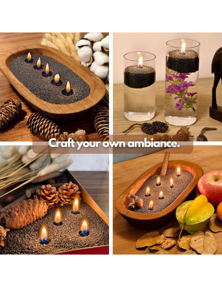 Kit de Velas de Cera de Arena Fovara 1.5 kg - Aromas Lavanda y Jazmín Kit de Velas de Cera de Arena Fovara 1.5 kg - Aromas Lavanda y Jazmín