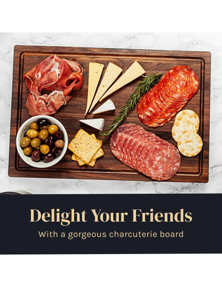 Tabla de Cortar Reversible de Madera de Nogal Mevell 43x27 cm Tabla de Cortar Reversible de Madera de Nogal Mevell 43x27 cm