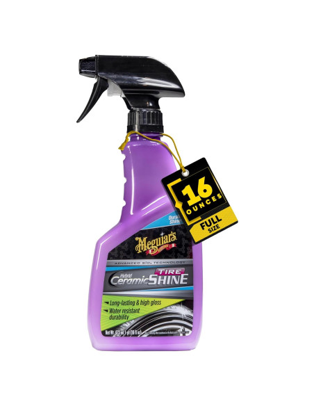 Brillo de Neumáticos Cerámico Híbrido Meguiar's 473ml - Resistente al Agua Brillo de Neumáticos Cerámico Híbrido Meguiar's 473ml - Resistente al Agua