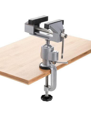 Prensa de Mesa Giratoria Fasmov 3" Ajustable 360 Aluminio