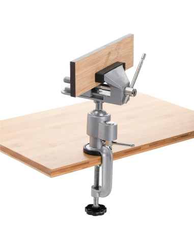 Prensa de Mesa Giratoria Fasmov 3" Ajustable 360 Aluminio