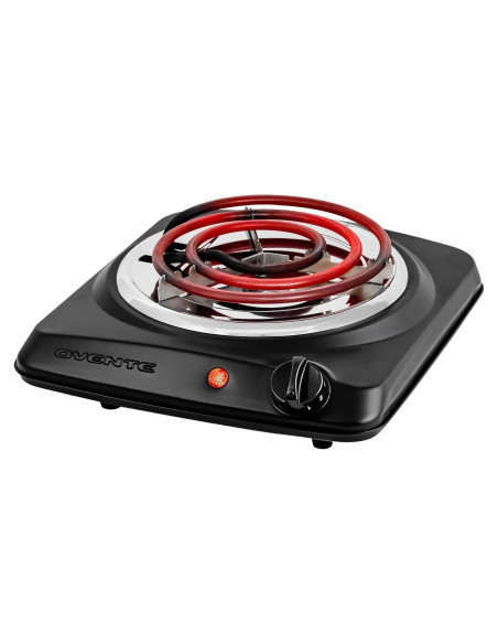 Cocina Eléctrica OVENTE BGC101B 1000W Bobina 15.24cm Cocina Eléctrica OVENTE BGC101B 1000W Bobina 15.24cm