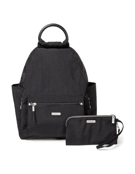 Mochila Baggallini Mujer Clásica con Monedero RFID Negro Mochila Baggallini Mujer Clásica con Monedero RFID Negro
