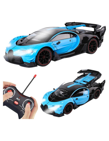 Coche RC Deportivo ROXIE Escala 1:14 15 km/h con Puertas Abiertas
