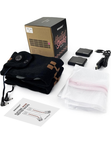 Calcetines Calentados Eléctricos Tiptop Home Unisex 5000mAh