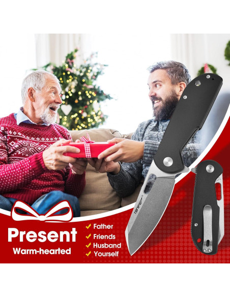 Cuchillo Plegable EDC TONIFE CKT9205 Acero D2 Mango Aluminio Cuchillo Plegable EDC TONIFE CKT9205 Acero D2 Mango Aluminio