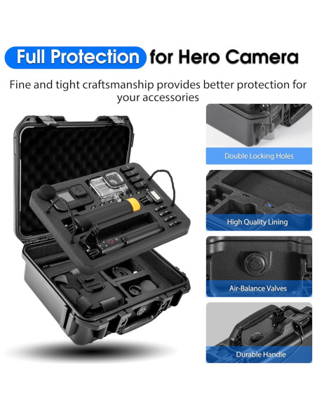 Estuche Duro Impermeable STARTRC para GoPro Hero 13/12/11/10/9 Estuche Duro Impermeable STARTRC para GoPro Hero 13/12/11/10/9