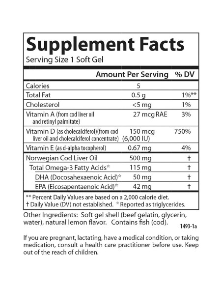 Suplemento Carlson D Gems 6000 IU Vitamina D3 y Omega-3 360 Softgels Suplemento Carlson D Gems 6000 IU Vitamina D3 y Omega-3 360 Softgels