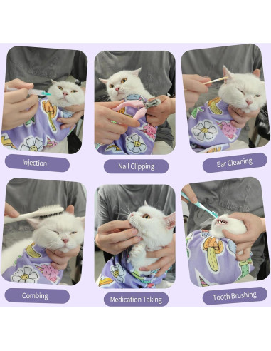 Envoltura Autoadhesiva para Aseo de Gatos BAYFUN 70x70cm