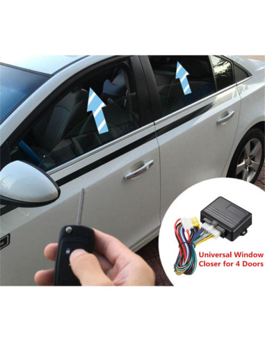 Cierre de Ventana Automático Awzsunny 4 Puertas DC12V Universal