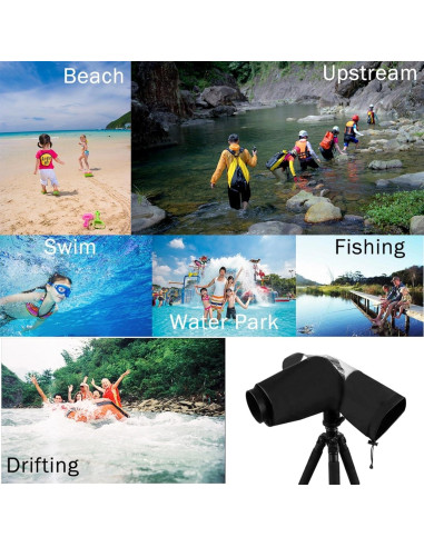 Funda de Lluvia para Cámara Easy Hood Impermeable DSLR