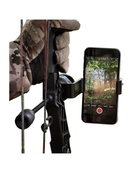 Soporte para Smartphone Ellen Achery KW-001 Ajustable Negro Soporte para Smartphone Ellen Achery KW-001 Ajustable Negro