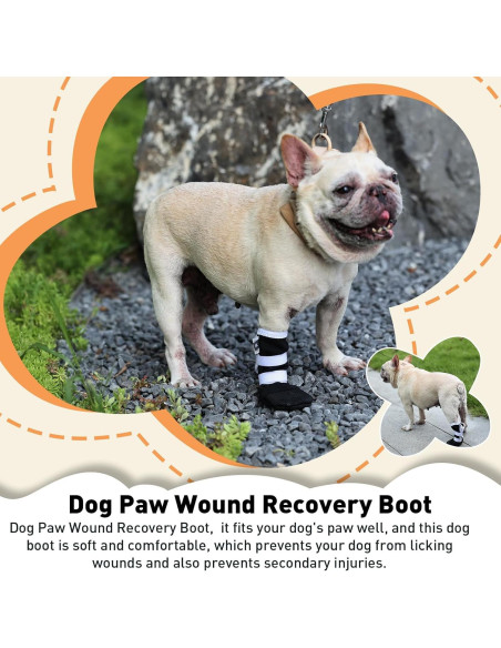 Bota de Recuperación para Perros ETIAL XL Antideslizante Bota de Recuperación para Perros ETIAL XL Antideslizante
