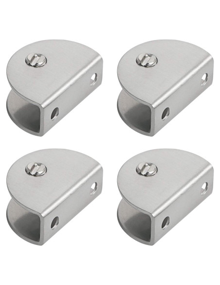 Soporte de Estante de Vidrio Aopin, Acero Inoxidable 4 Pcs Soporte de Estante de Vidrio Aopin, Acero Inoxidable 4 Pcs
