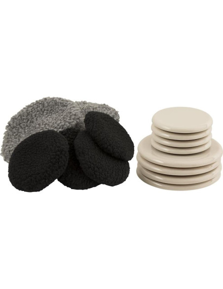 Deslizadores de Muebles Reutilizables SuperSliders 8 Pack 3.5" y 5" Deslizadores de Muebles Reutilizables SuperSliders 8 Pack 3.5" y 5"
