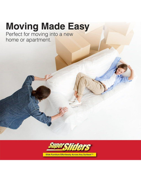 Deslizadores de Muebles Reutilizables SuperSliders 8 Pack 3.5" y 5" Deslizadores de Muebles Reutilizables SuperSliders 8 Pack 3.5" y 5"