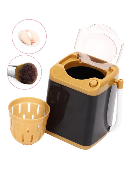 Mini Lavadora Eléctrica de Brochas de Maquillaje - ABS Mini Lavadora Eléctrica de Brochas de Maquillaje - ABS